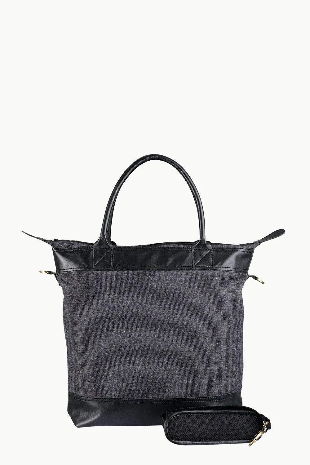 Charcoal Twill Urban Tote Bag