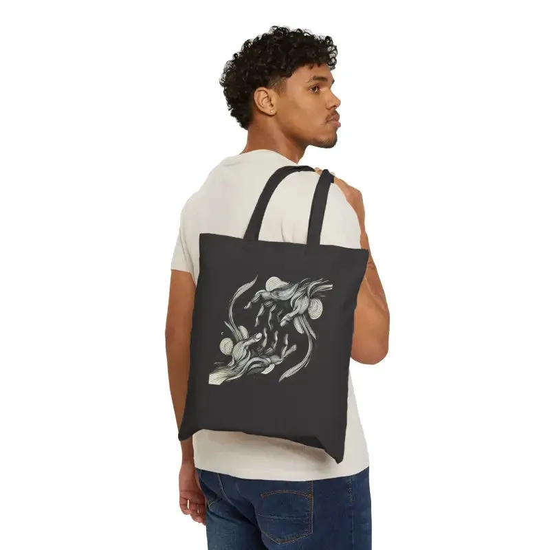 Chic Cotton Canvas Tote Bag for Every Day