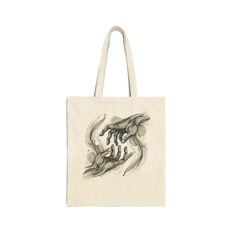 Chic Cotton Canvas Tote Bag for Every Day