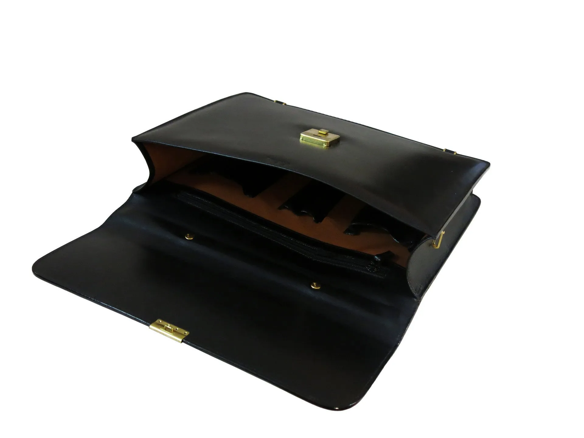 Clyde Unisex Briefcase (a leather Laptop Carrier for your important meetings)