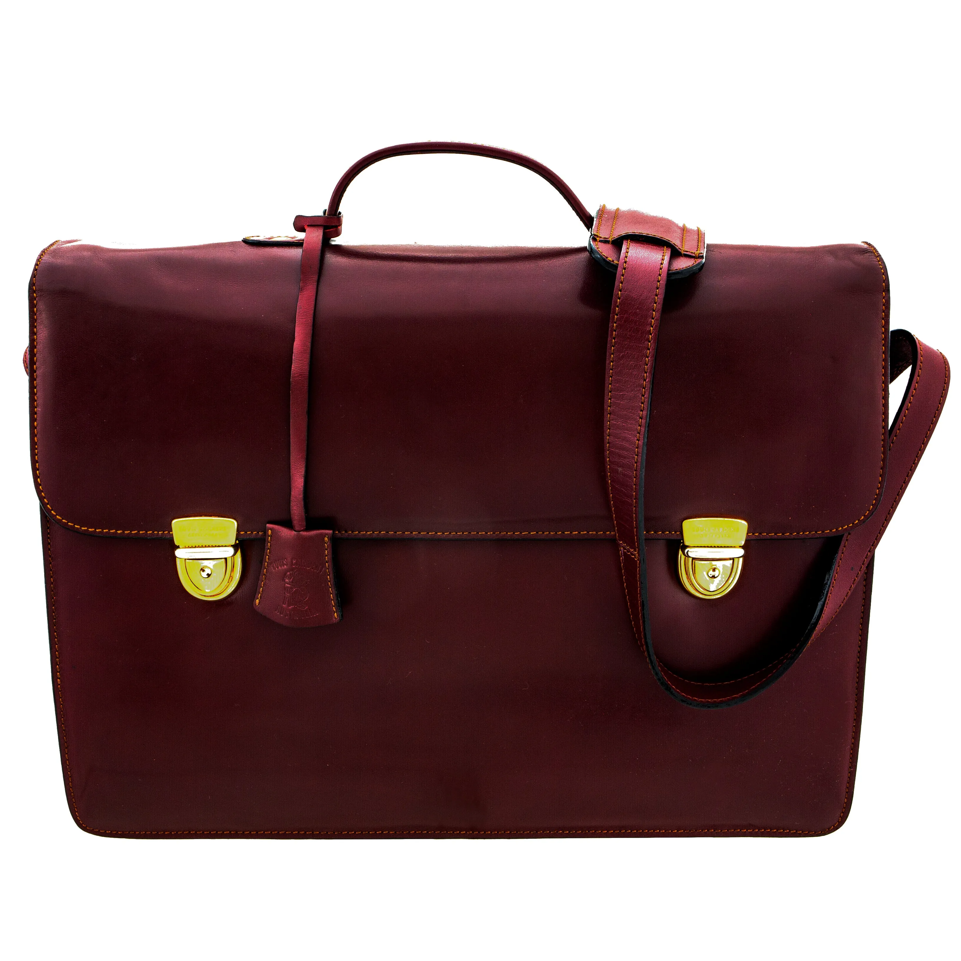 Clyde Unisex Briefcase (a leather Laptop Carrier for your important meetings)