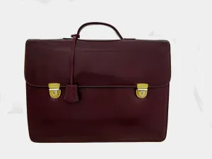 Clyde Unisex Briefcase (a leather Laptop Carrier for your important meetings)