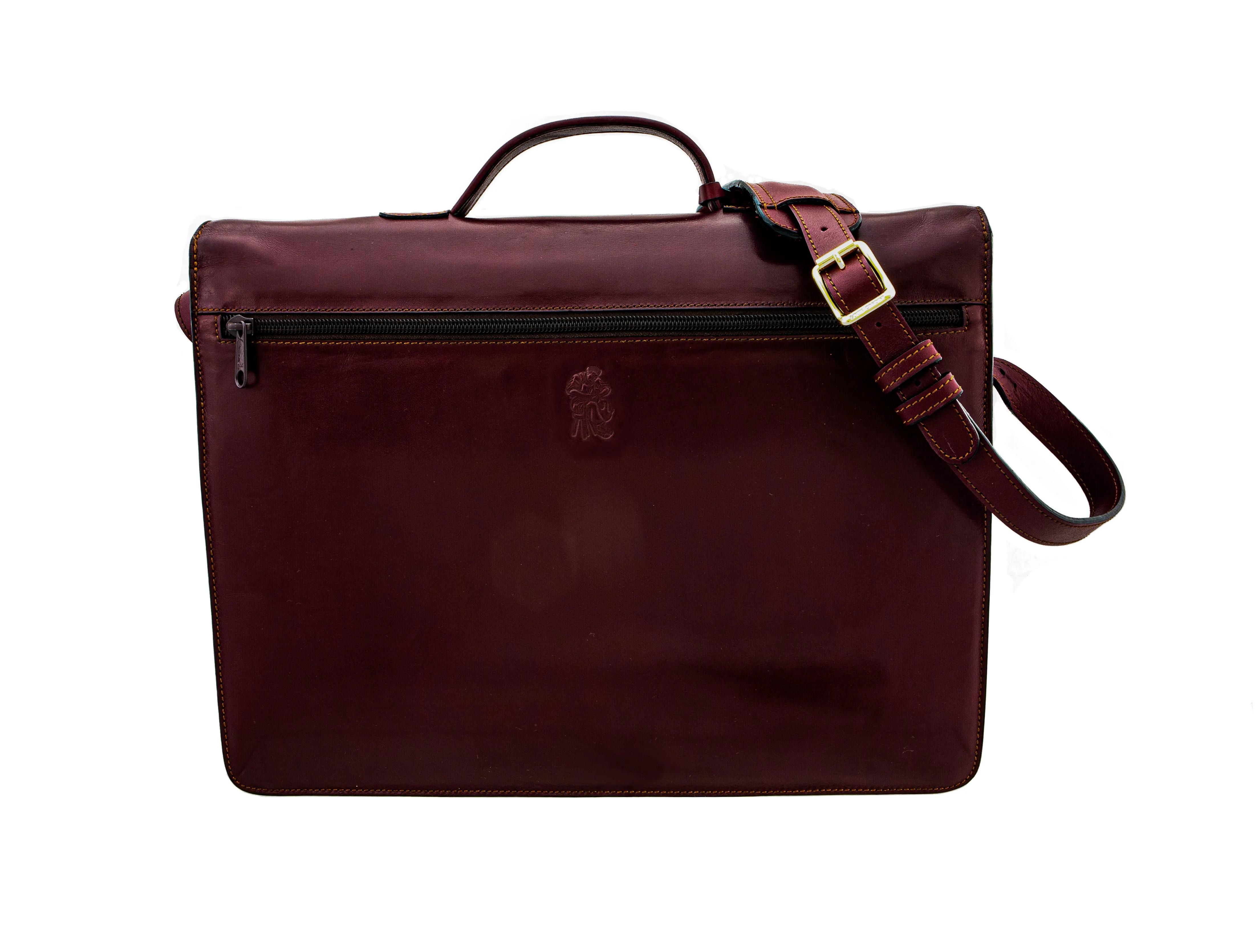 Clyde Unisex Briefcase (a leather Laptop Carrier for your important meetings)