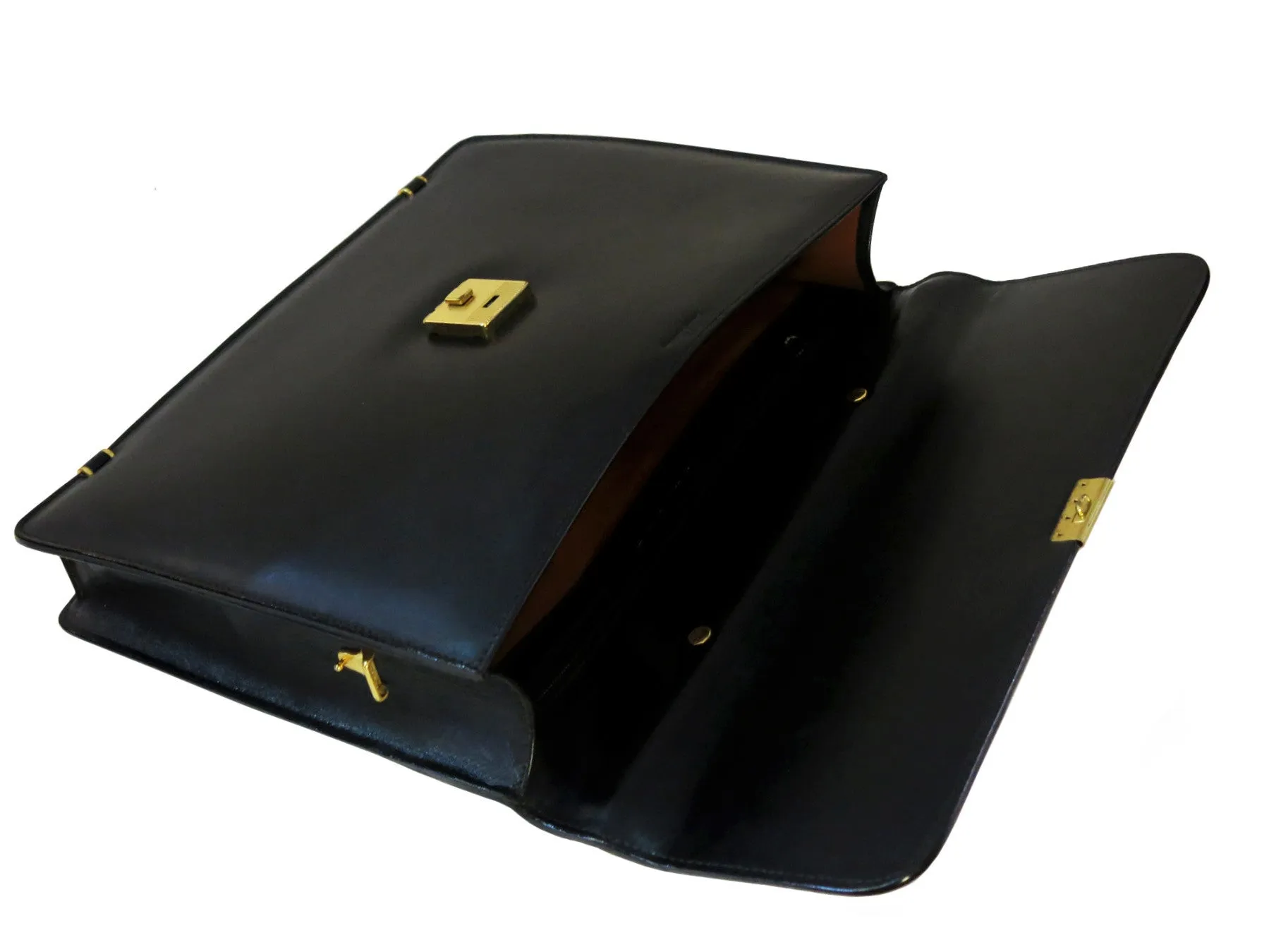 Clyde Unisex Briefcase (a leather Laptop Carrier for your important meetings)