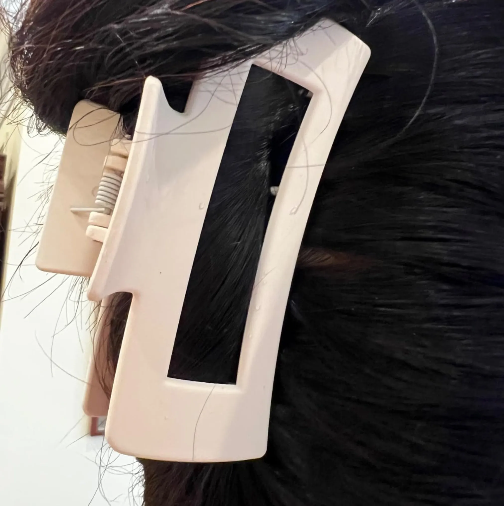 Coffee Box Hair Claw Clip