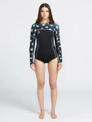 Combinaison de surf 1 mm à manches longues - BLACK