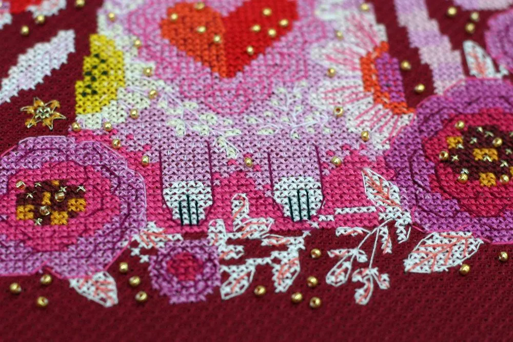 Cross-stitch kit - Love AH-101