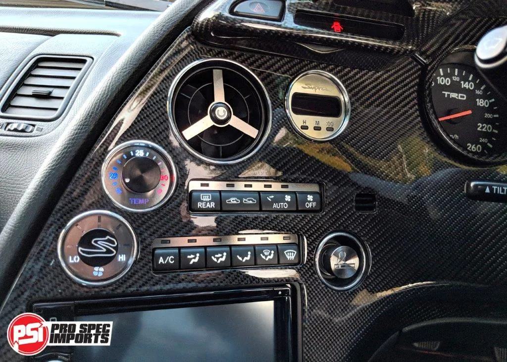 Custom Metal Vent Face Plate (2pc) - Supra