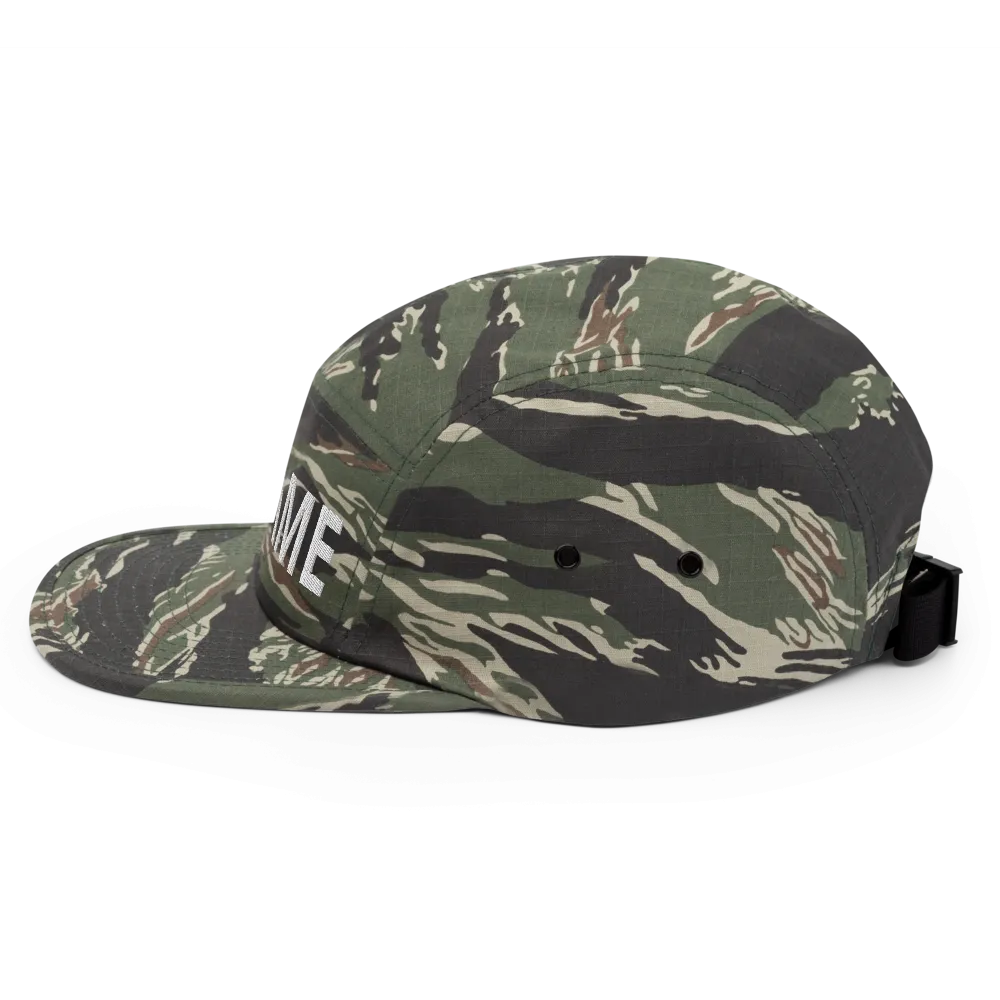 Custom Name Five Panel Cap