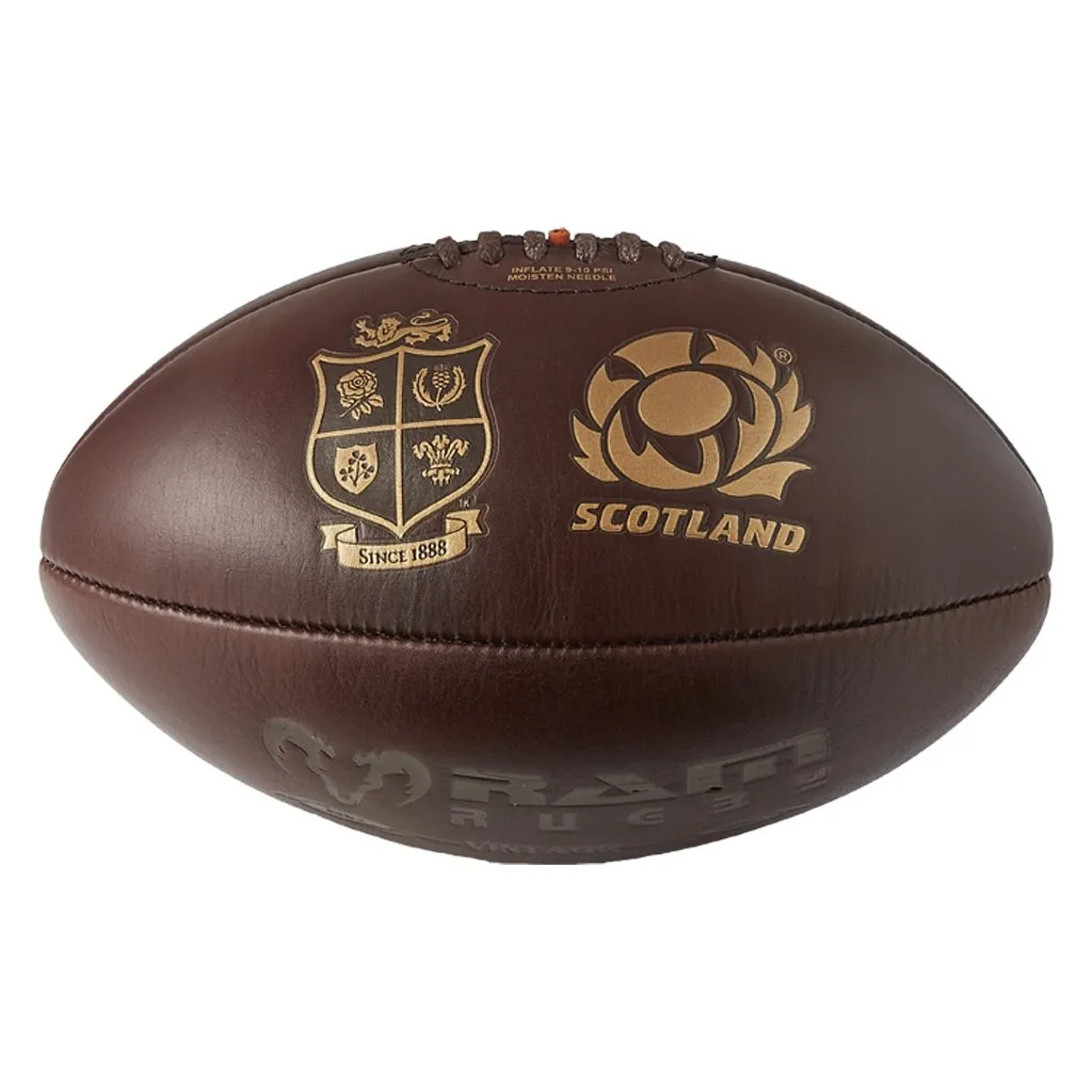 Custom Vintage Style Heritage Rugby Ball - 14 week delivery