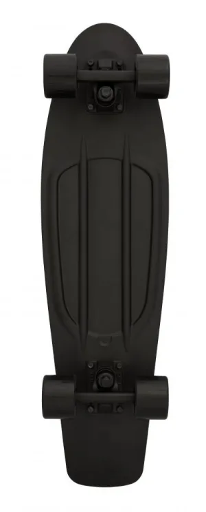 D-Street 27 Inch Cruiser Skateboard - Triple Black