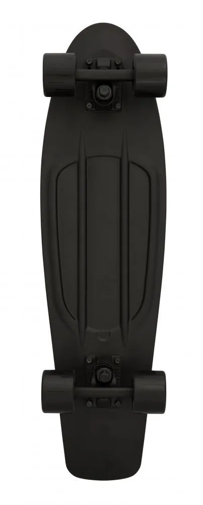 D-Street 27 Inch Cruiser Skateboard - Triple Black