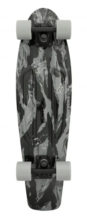 D Street Cruiser Black Camo Complete Cruiser Skateboard - 6.9" x 27.0"