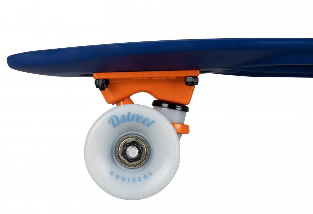 D Street Cruiser Midnight Blue Complete Cruiser Skateboard - 5.8" x 23.0"