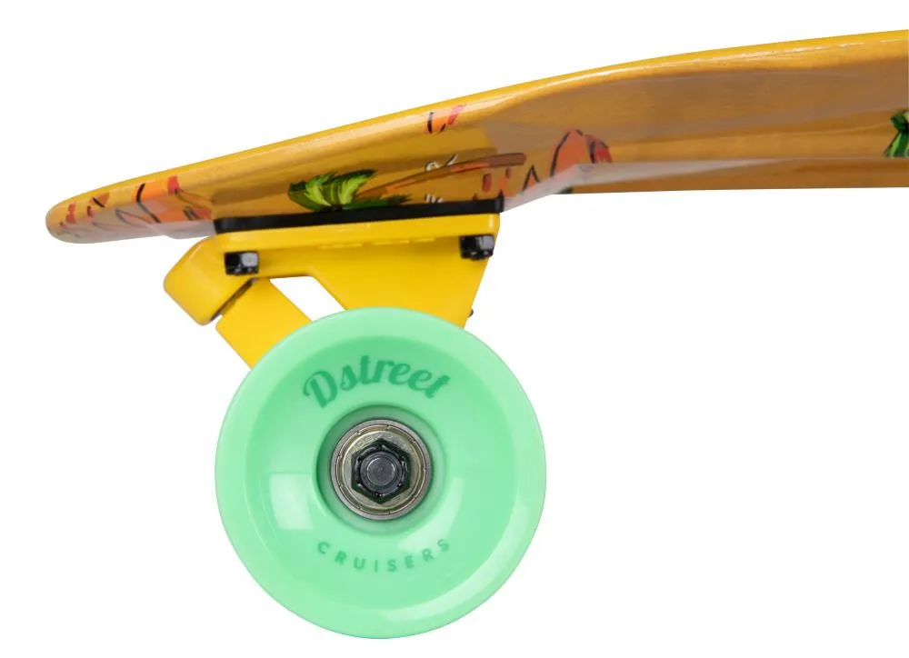 D-Street Oasis Pintail Complete Longboard - Multi