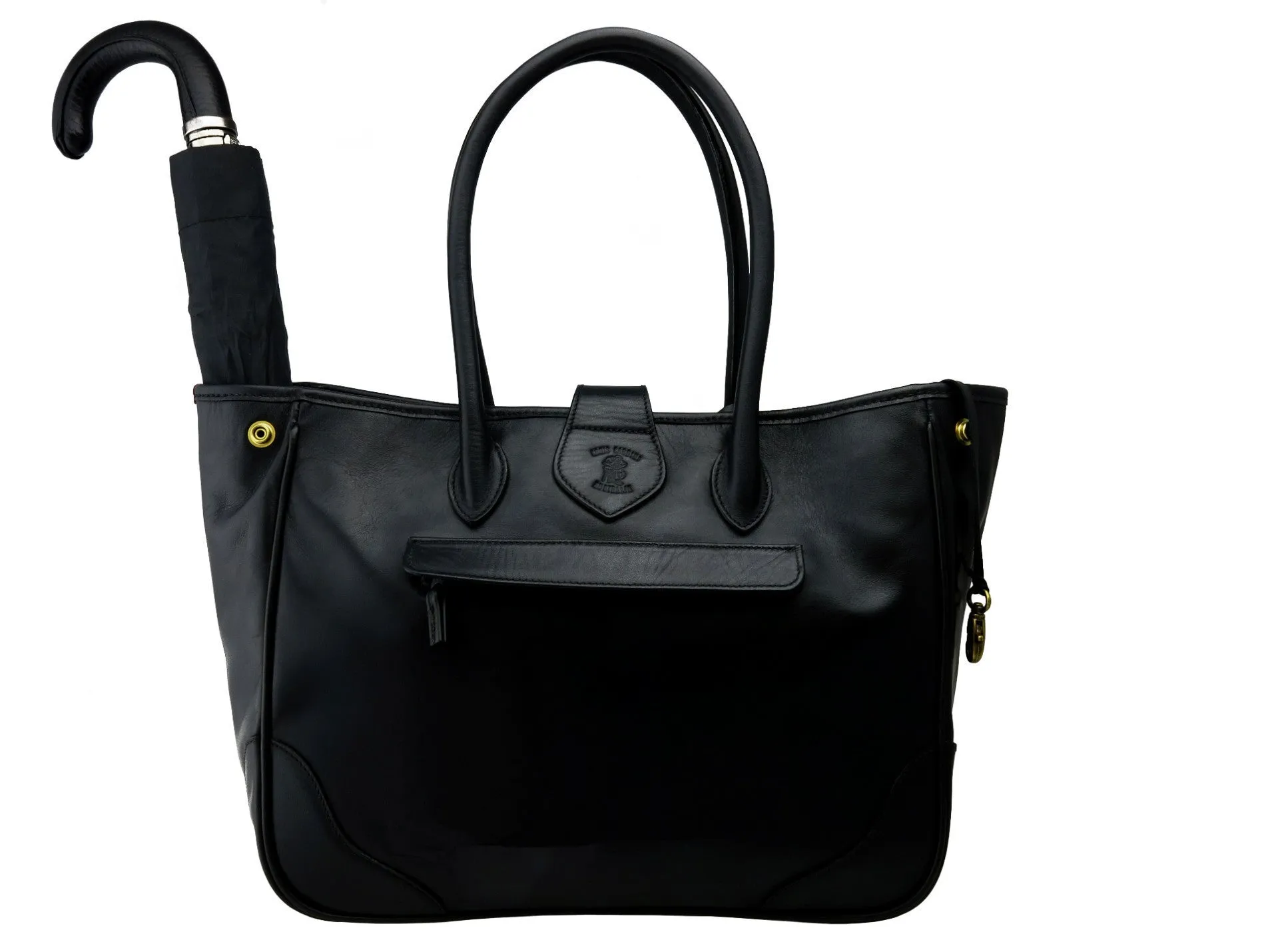 DEBUSSY - Toggle with Tassels Tote bag (opening to a basket shape)