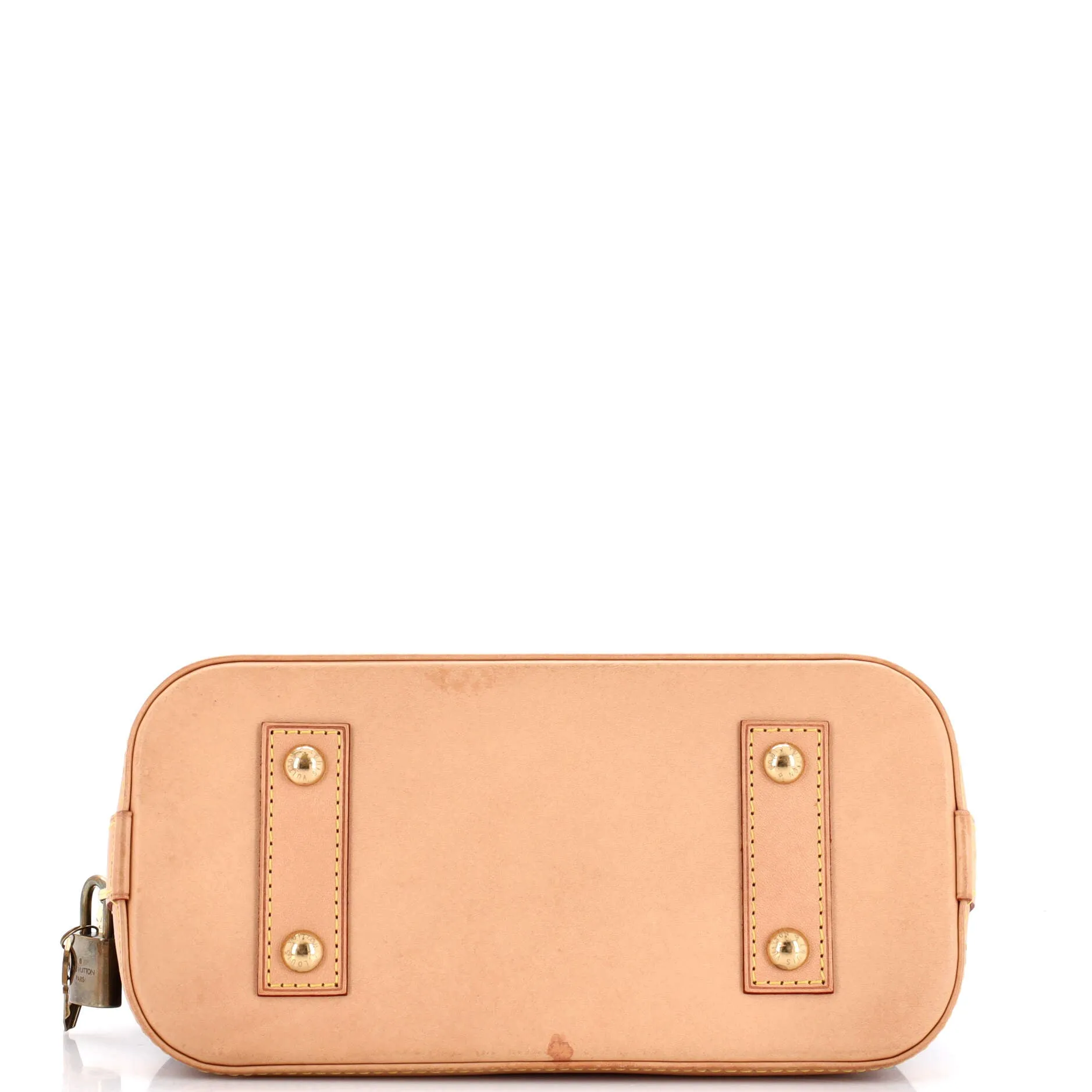 Designer Alma Handbag Monogram Canvas BB