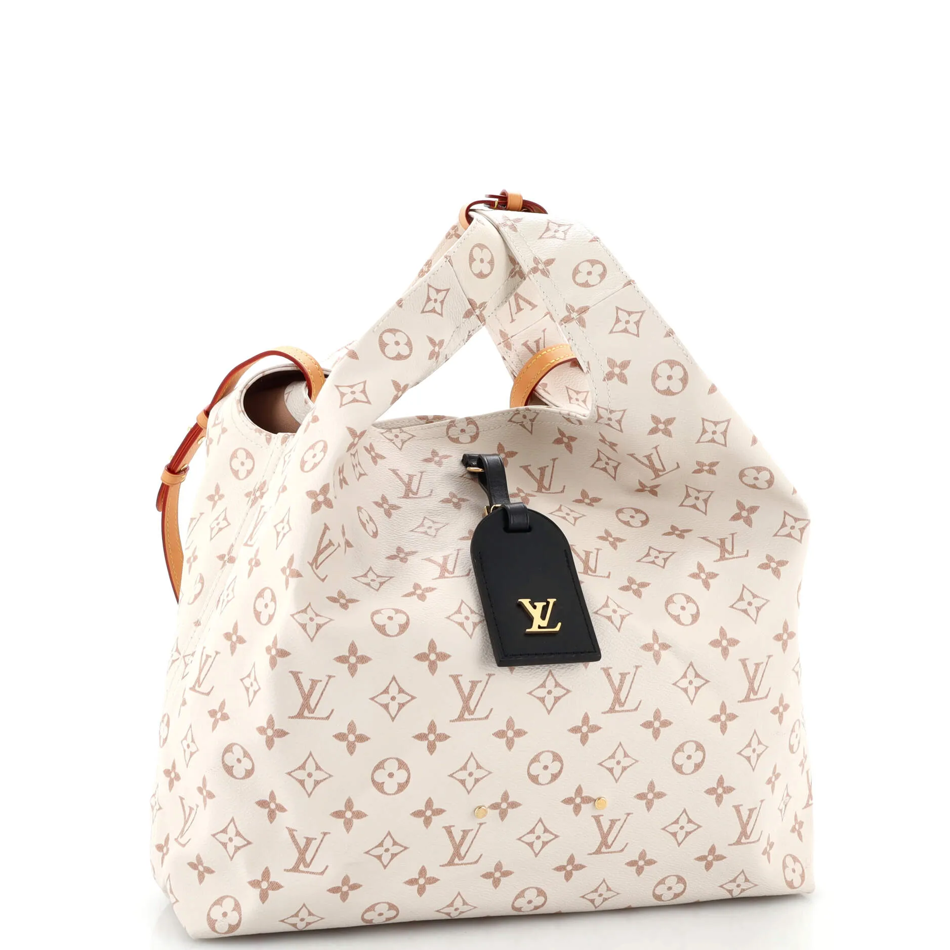 Designer Atlantis Handbag Monogram Dune Canvas GM