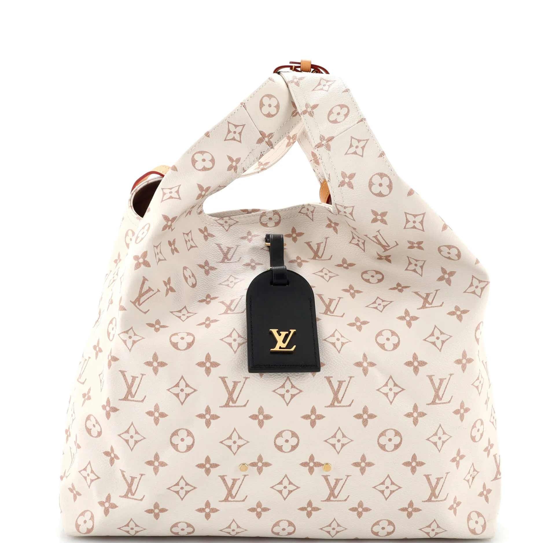 Designer Atlantis Handbag Monogram Dune Canvas GM