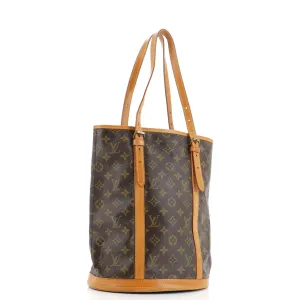 Designer Bucket Bag Monogram Canvas GM