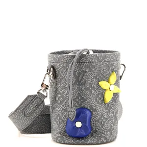 Designer Chalk Nano Bag Limited Edition Monogram Taurillon Leather with Acrylic