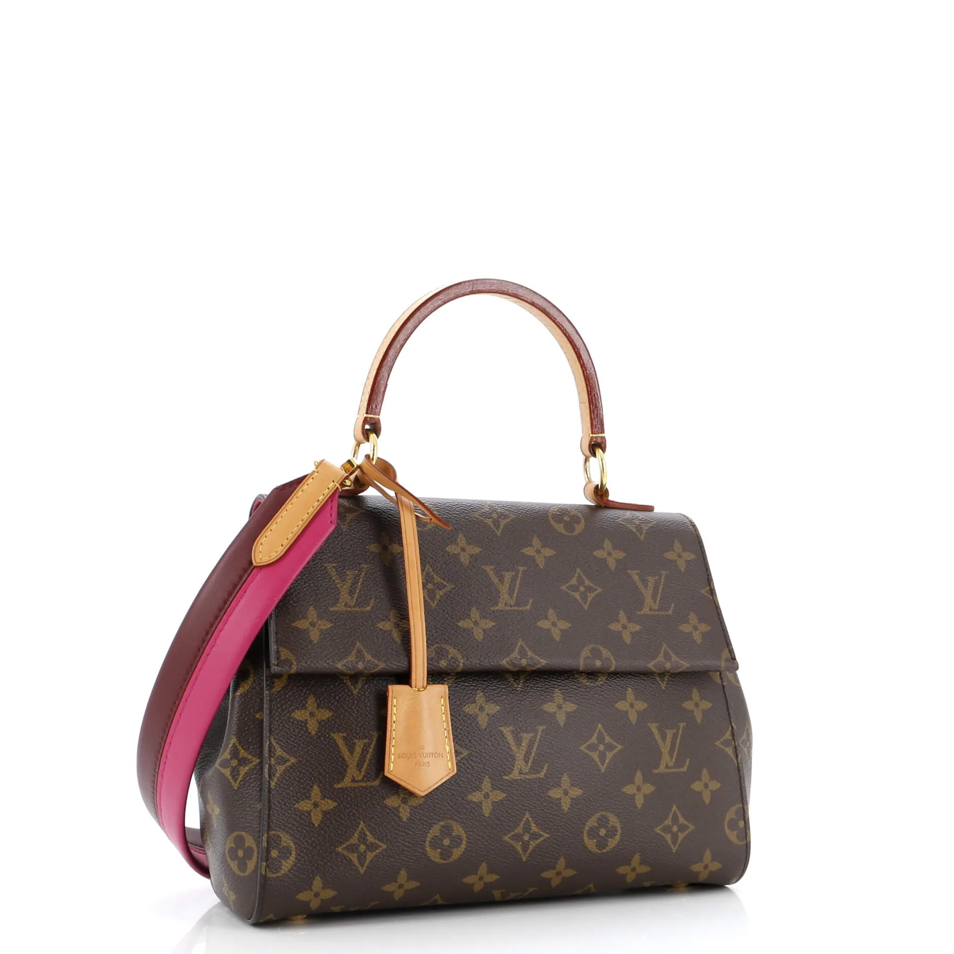 Designer Cluny Top Handle Bag Monogram Canvas BB