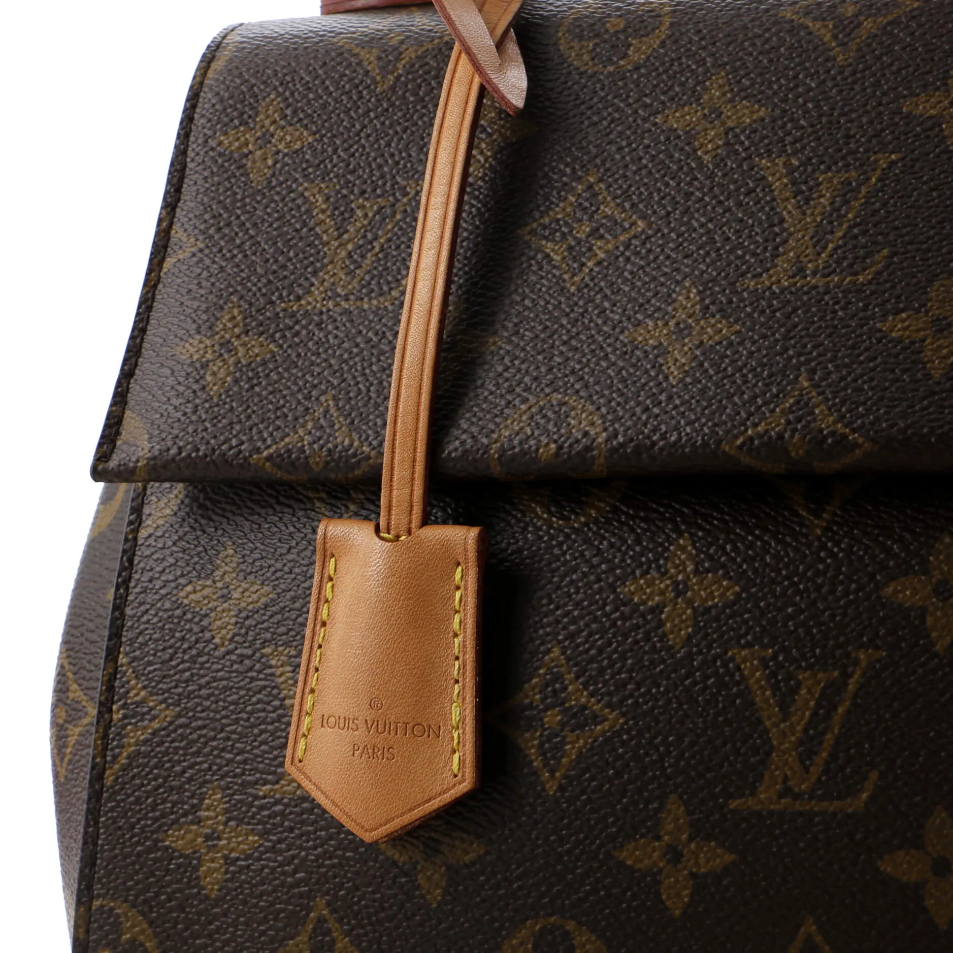 Designer Cluny Top Handle Bag Monogram Canvas BB