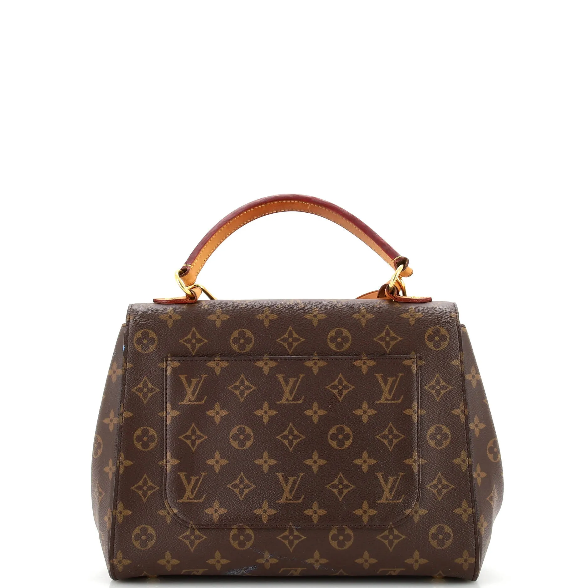 Designer Cluny Top Handle Bag Monogram Canvas MM