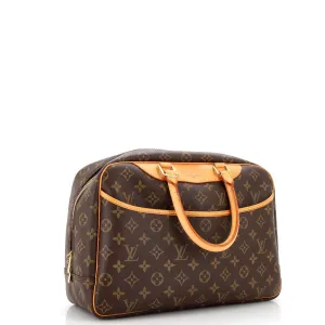 Designer Deauville Handbag Monogram Canvas