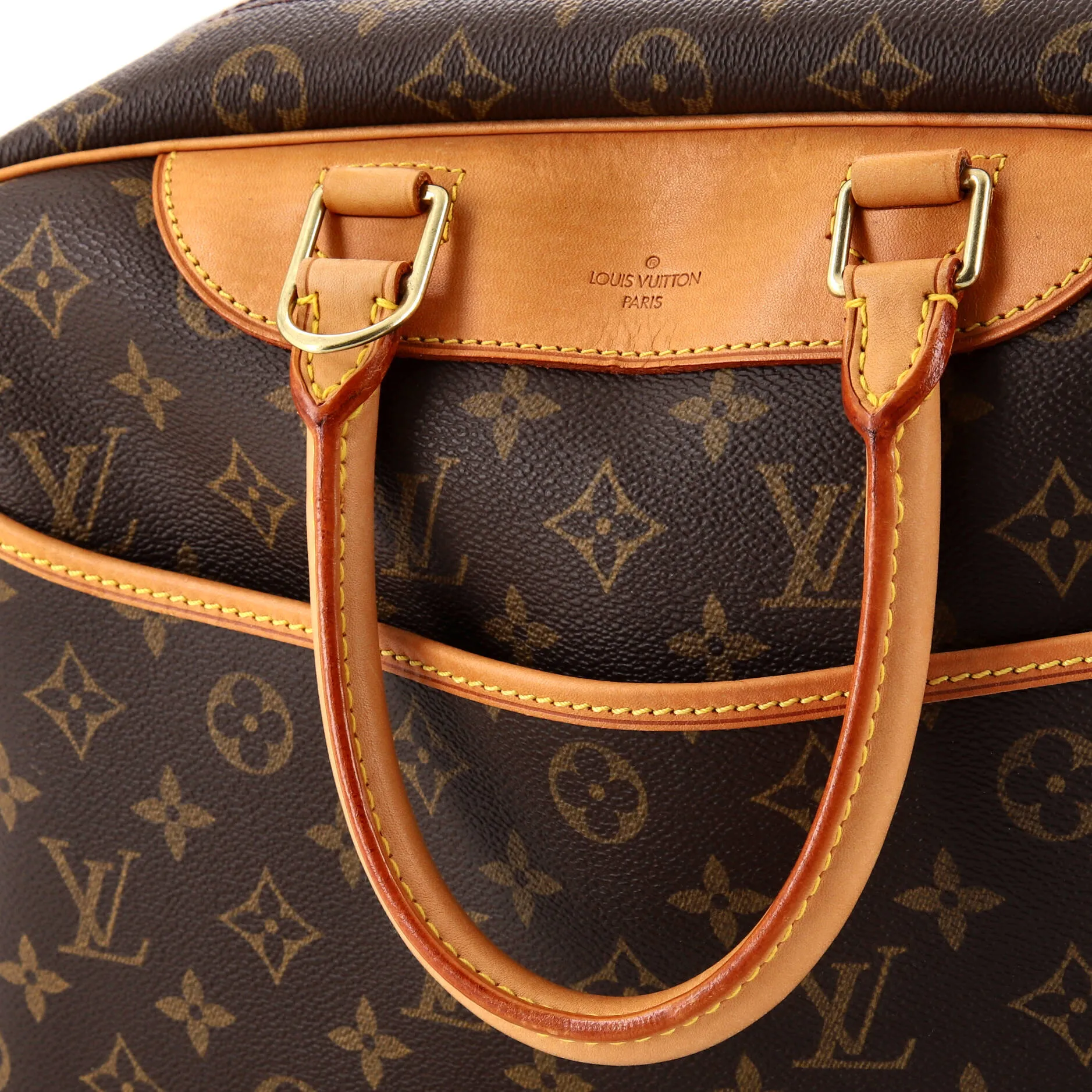 Designer Deauville Handbag Monogram Canvas