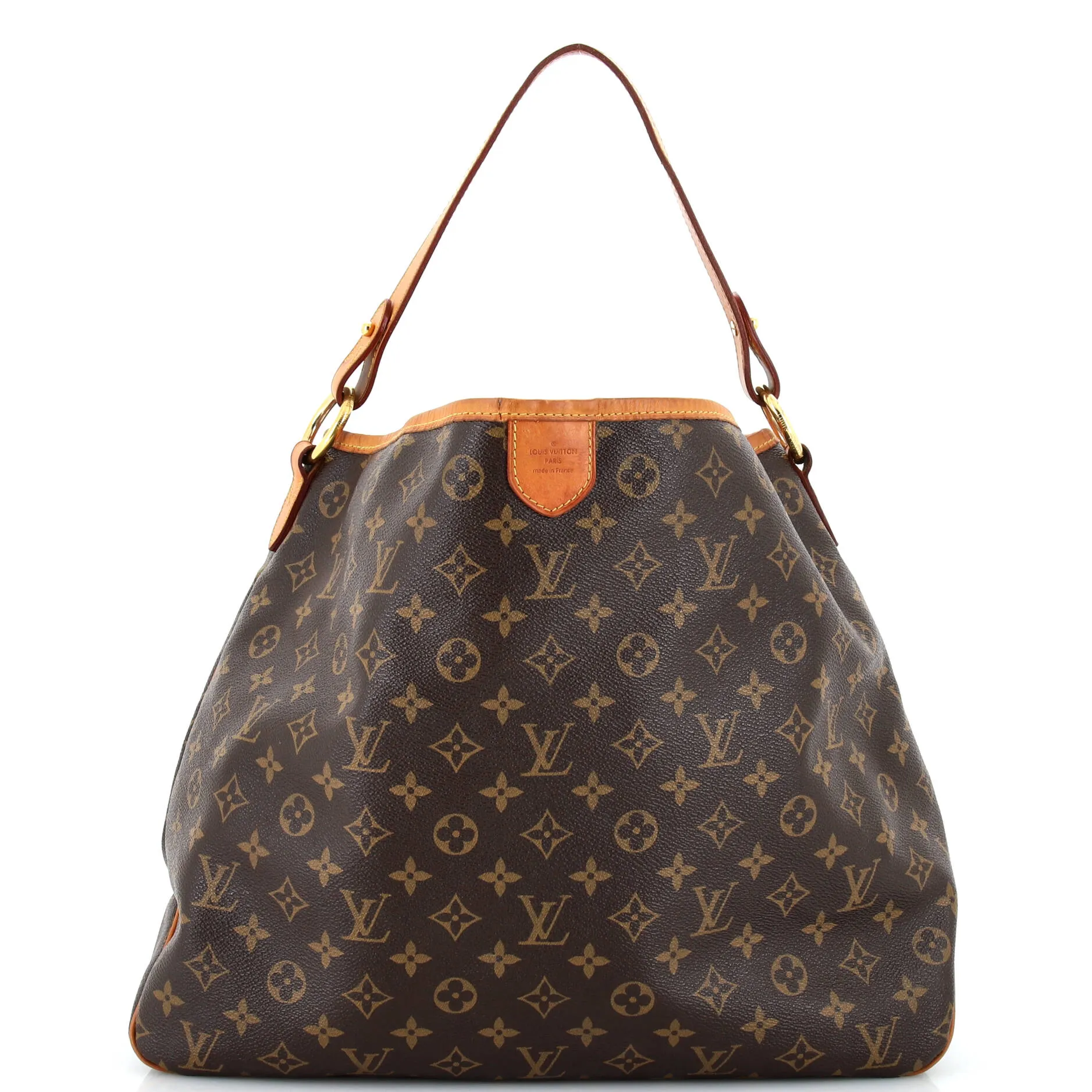 Designer Delightful Handbag Monogram Canvas MM
