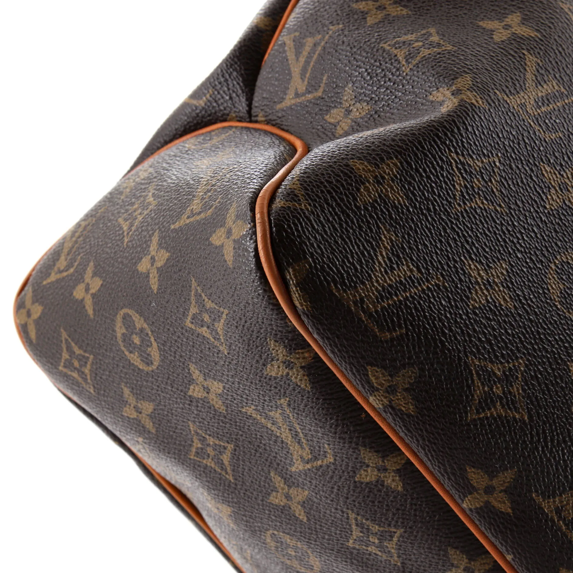 Designer Delightful Handbag Monogram Canvas MM
