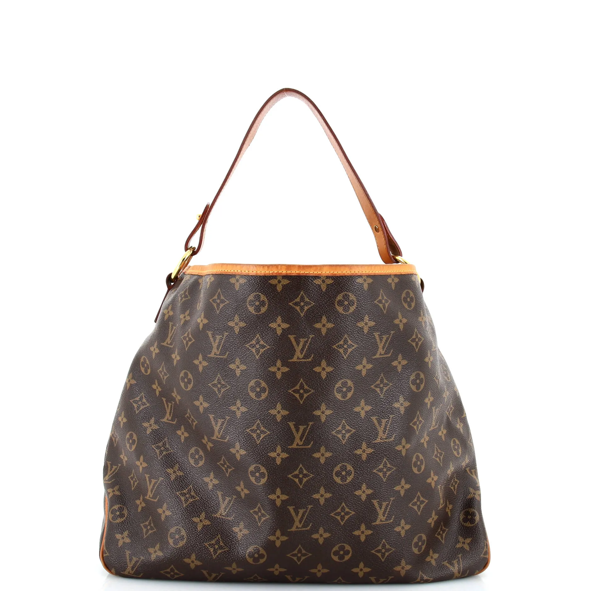 Designer Delightful Handbag Monogram Canvas MM