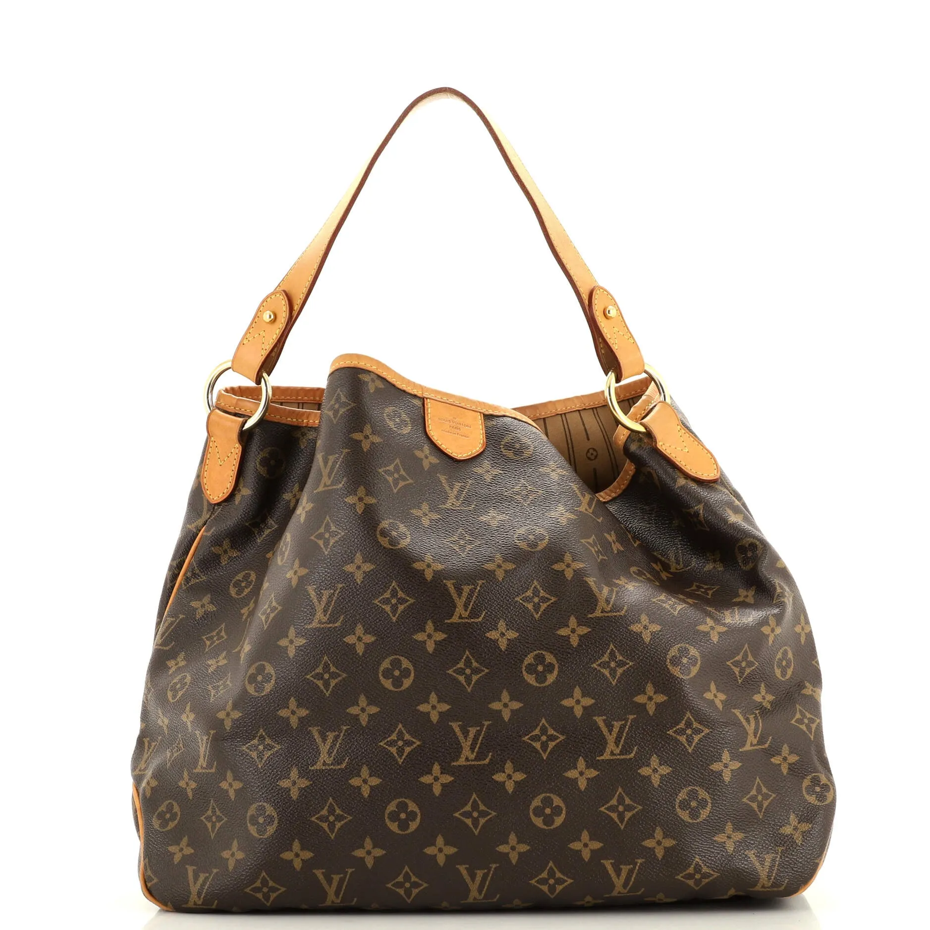 Designer Delightful Handbag Monogram Canvas MM