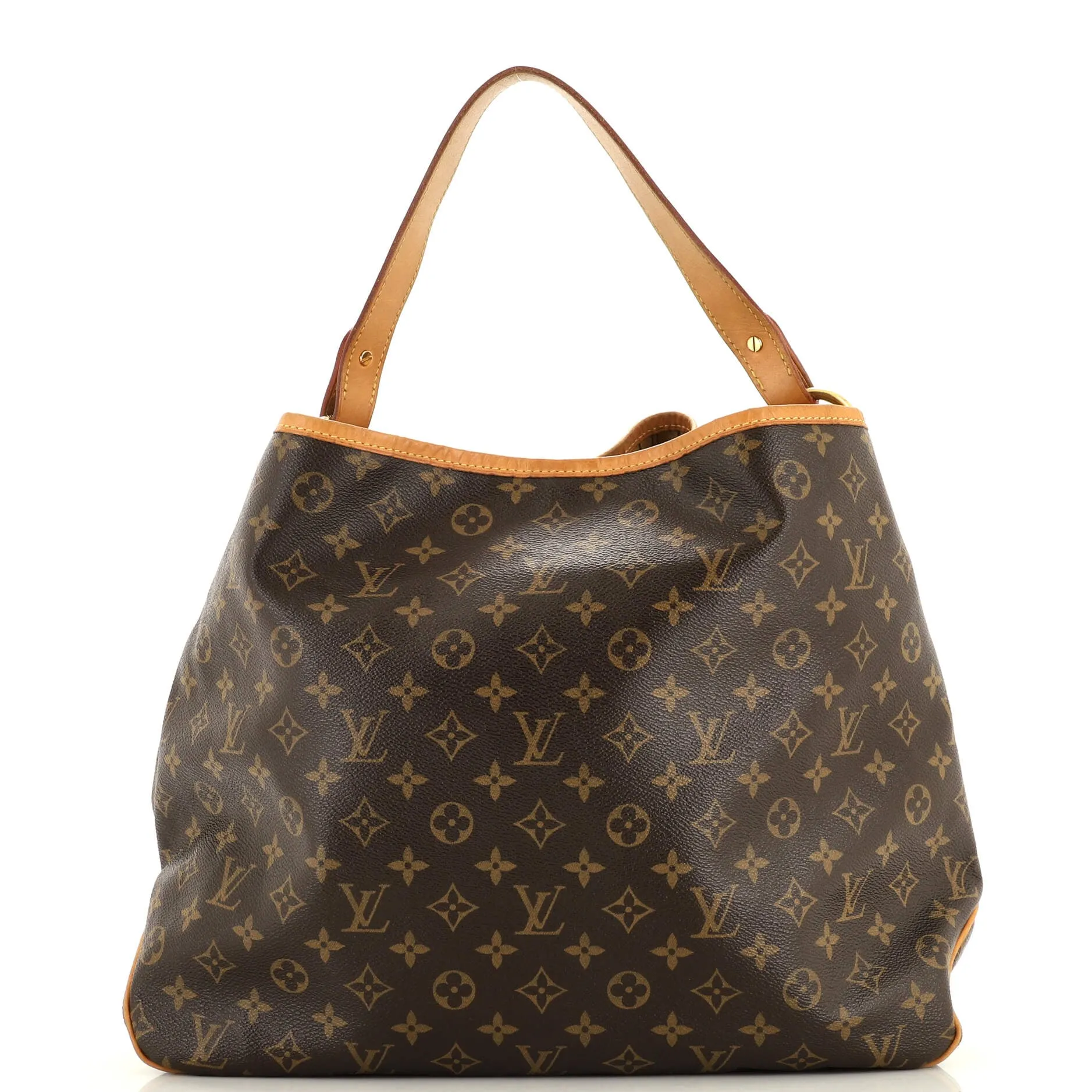 Designer Delightful Handbag Monogram Canvas MM