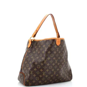 Designer Delightful Handbag Monogram Canvas MM