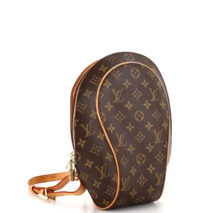 Designer Ellipse Backpack Monogram Canvas