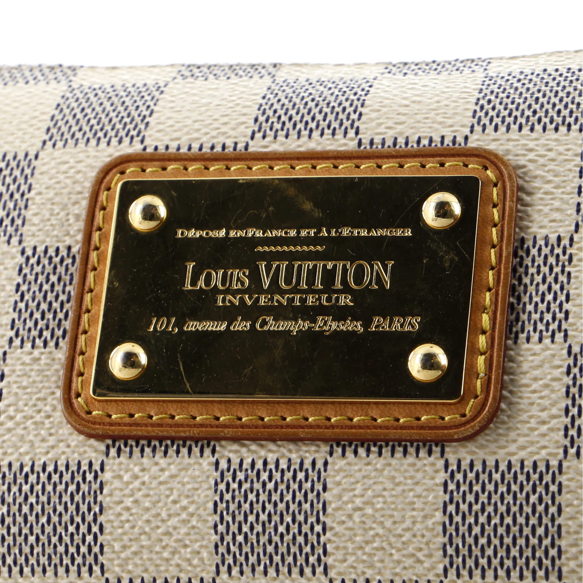 Designer Eva Handbag Damier