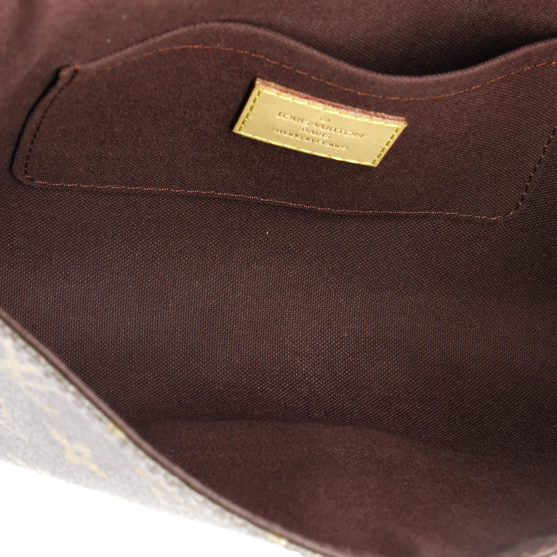Designer Favorite Handbag Monogram Canvas MM