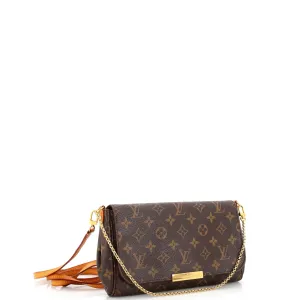 Designer Favorite Handbag Monogram Canvas MM