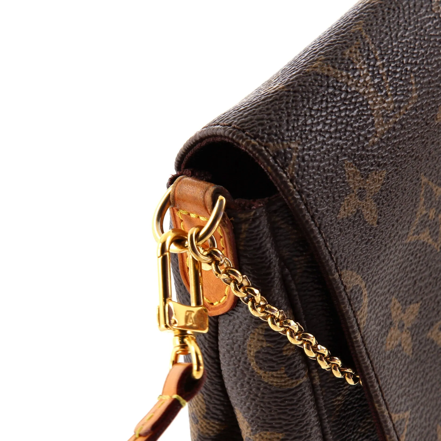 Designer Favorite Handbag Monogram Canvas MM