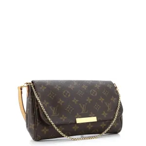 Designer Favorite Handbag Monogram Canvas MM