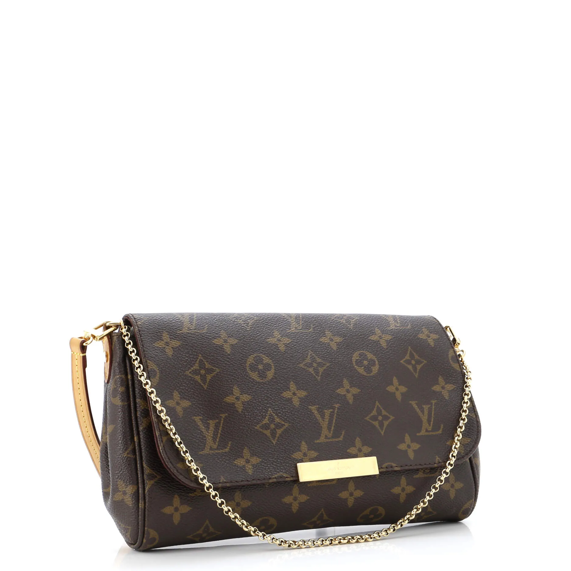 Designer Favorite Handbag Monogram Canvas MM