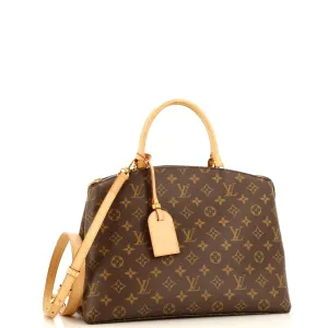 Designer Grand Palais Handbag Monogram Canvas