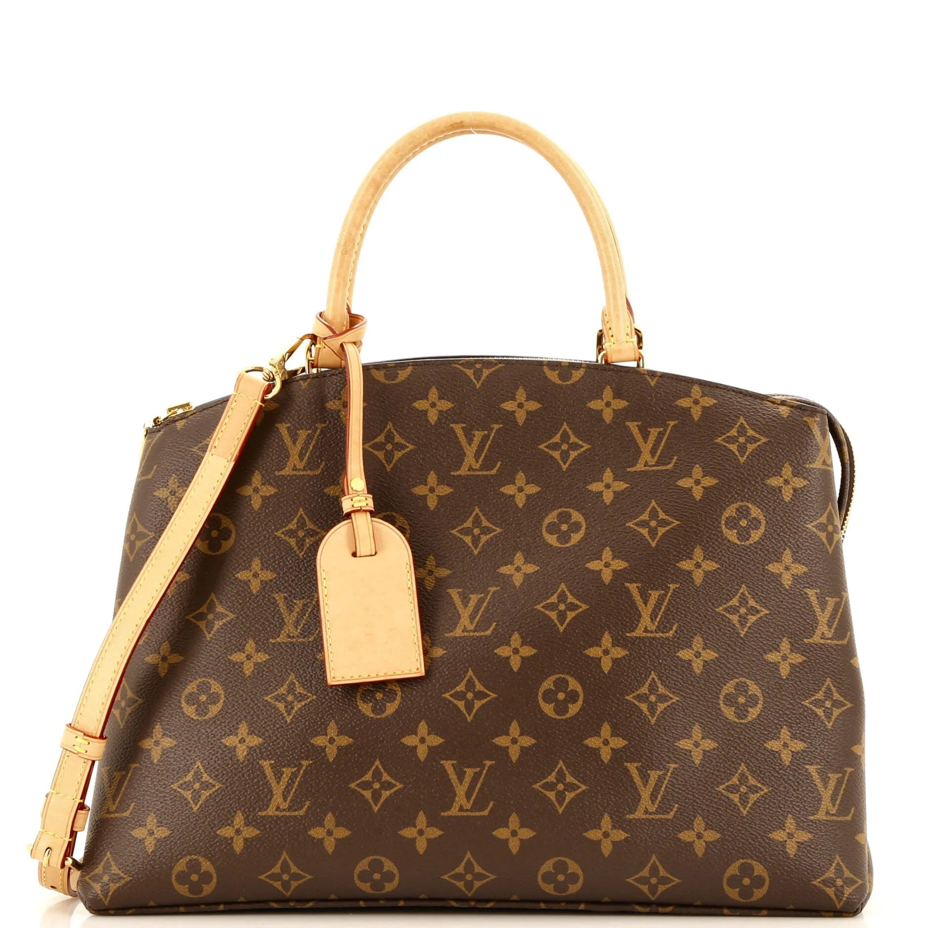 Designer Grand Palais Handbag Monogram Canvas