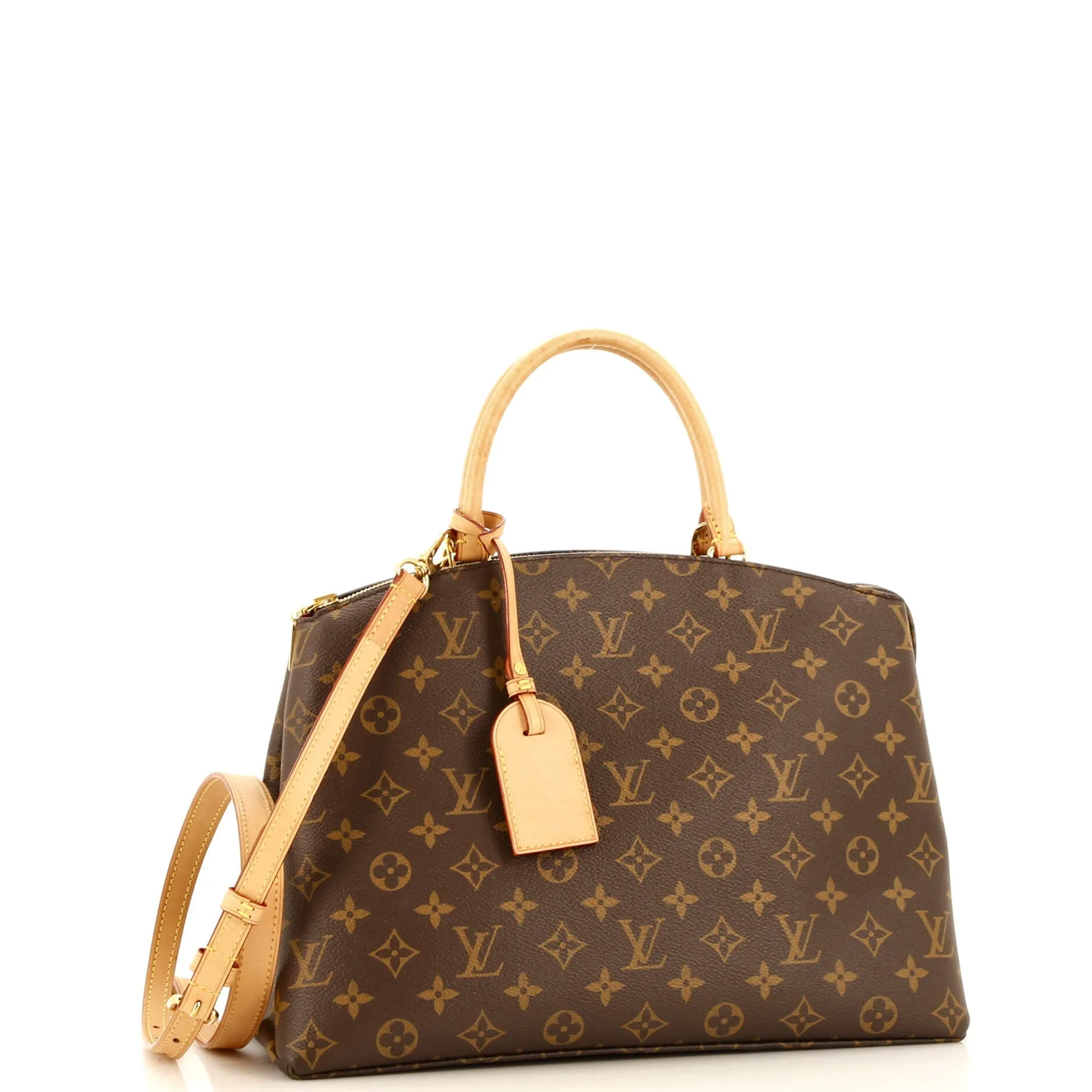 Designer Grand Palais Handbag Monogram Canvas