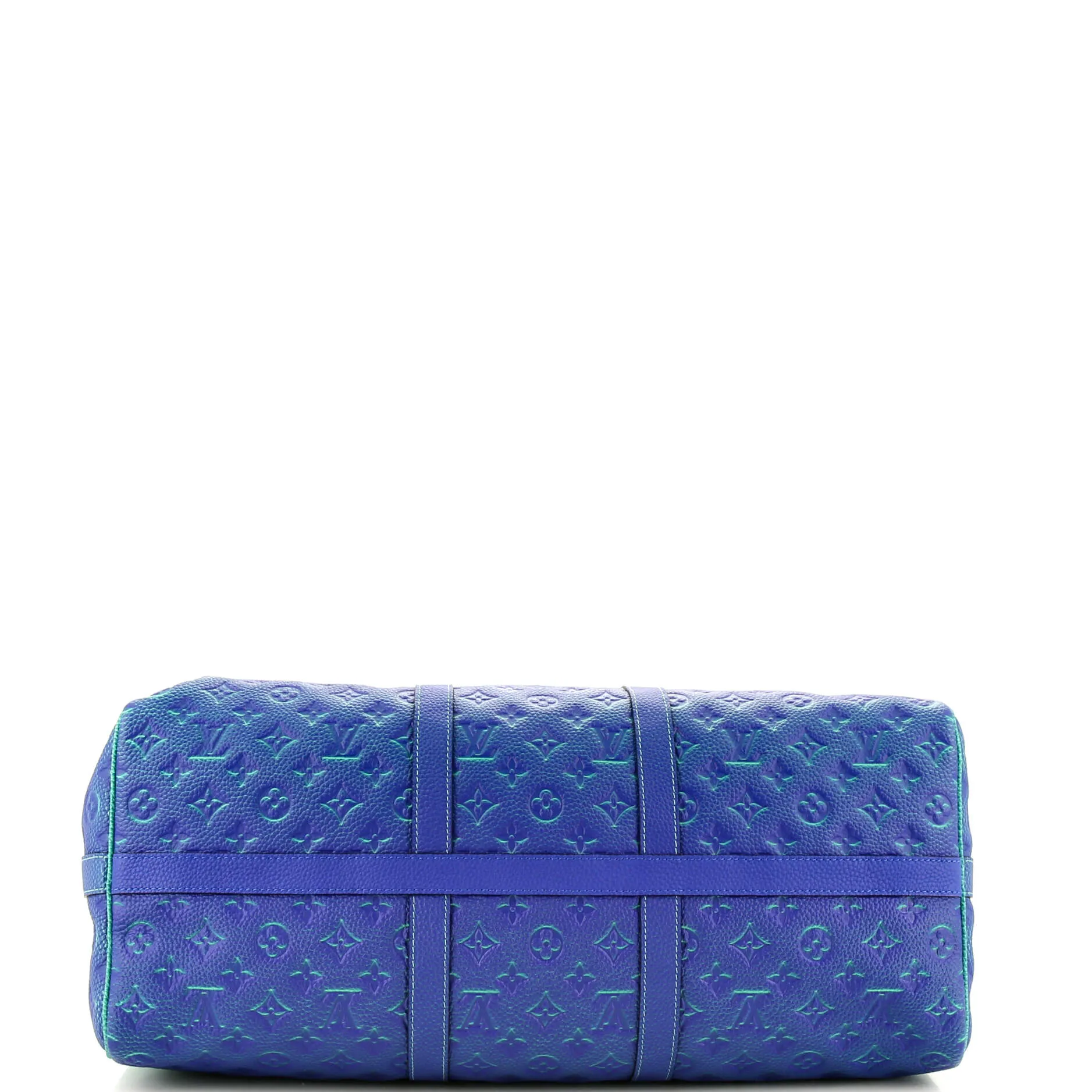 Designer Keepall Bandouliere Bag Limited Edition Illusion Monogram Taurillon Leather 50