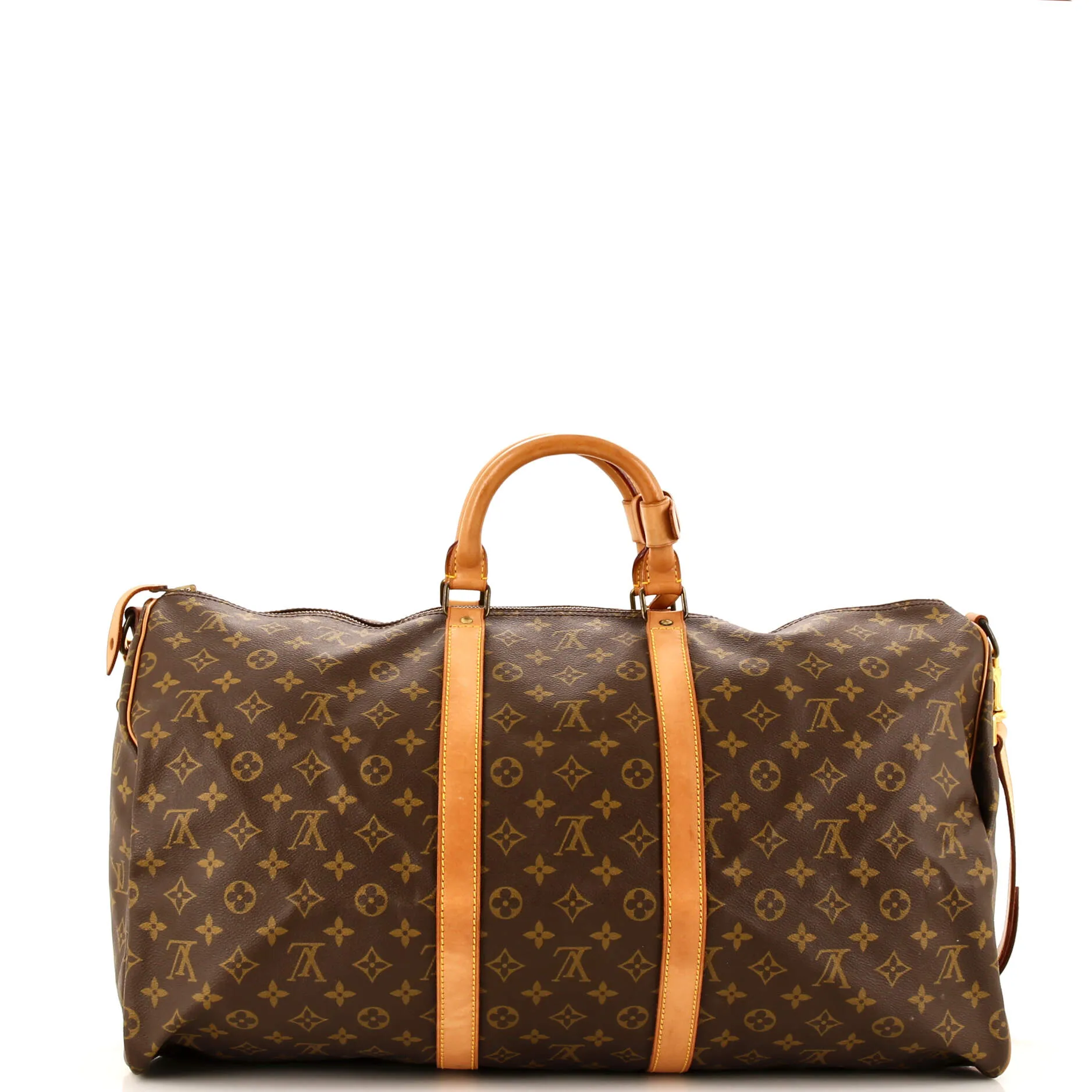 Designer Keepall Bandouliere Bag Monogram Canvas 55