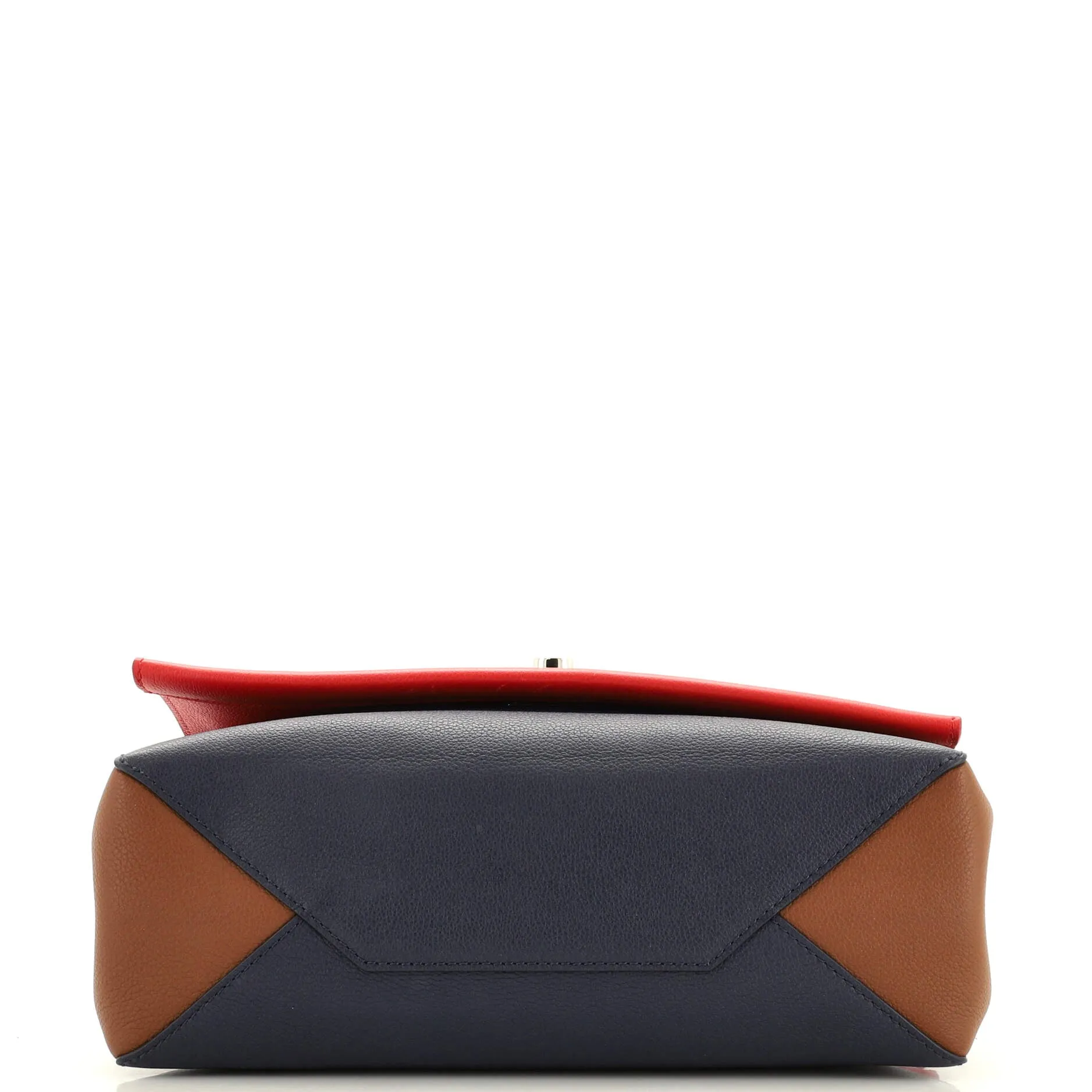 Designer Lockme II Handbag Leather
