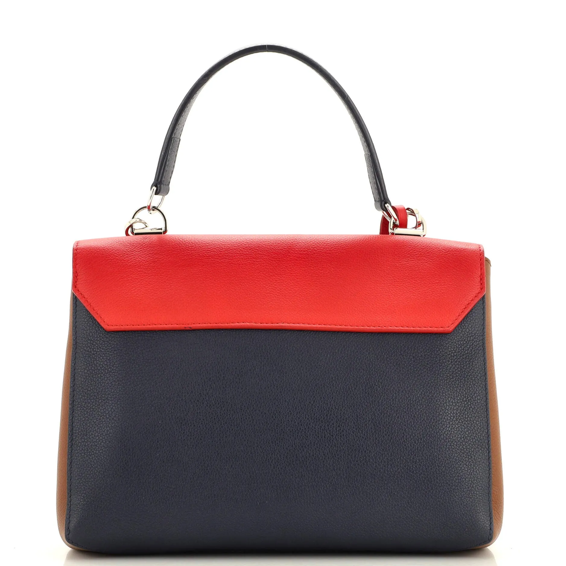 Designer Lockme II Handbag Leather